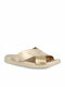 Frauen Flip Flops in Beige Farbe