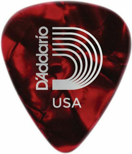 Daddario Daddario Guitar Picks Thickness 0.50mm Set of 10 Red Pearl Light