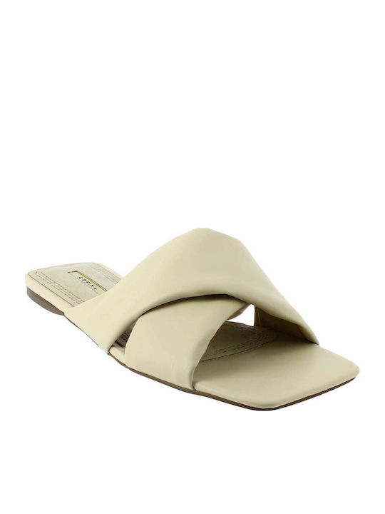 IQ Shoes C1450 Women's Flat Sandals In Beige Colour