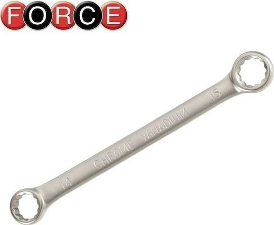 Force Double Polygon Wrench Straight 14x15mm