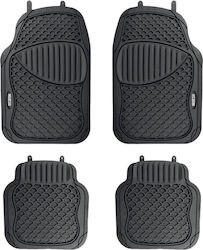 Sparco Set Front and Back Universal 4pcs Black