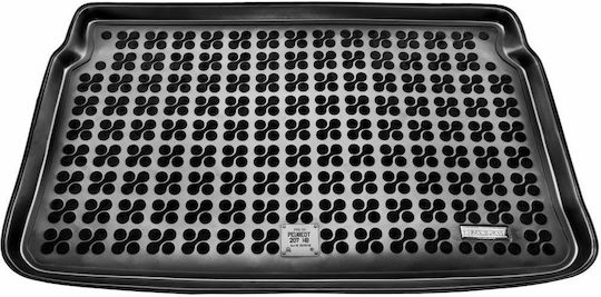 Rezaw Plast Trunk Mat Tray Type for Peugeot 207 2006 Black
