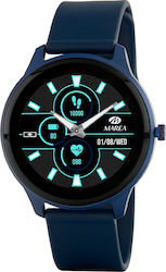 Marea Β61001 44mm Smartwatch με Παλμογράφο (Μπλε)