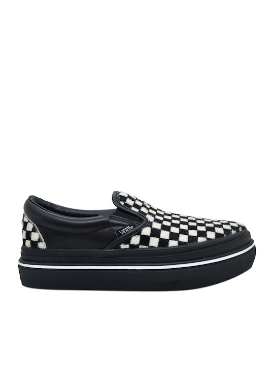 Fury Super Comfycush Stoff Damen Slip-Ons Schwarz