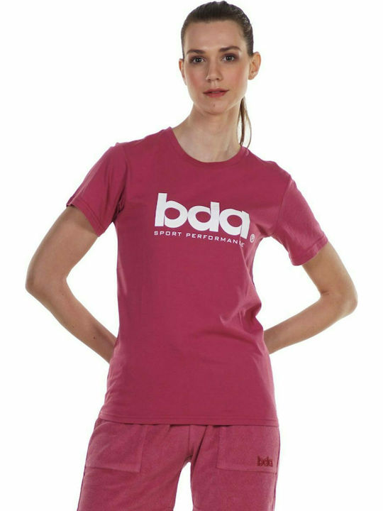 Body Action Damen Sport T-Shirt Rosa