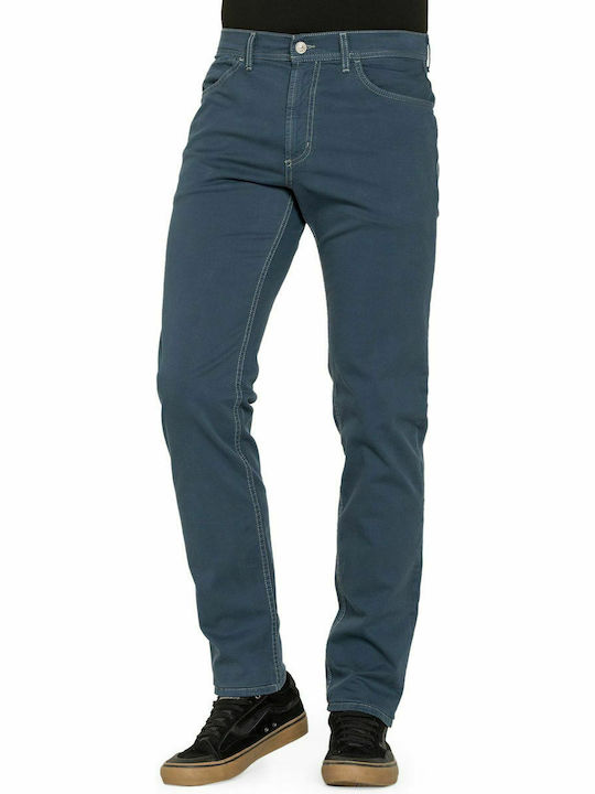 Carrera Jeans Ανδρικό Παντελόνι Chino Ελαστικό σε Κανονική Εφαρμογή Navy Μπλε