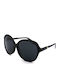 Gucci Women's Sunglasses with Black Plastic Frame and Black Lens GG0489SA 001