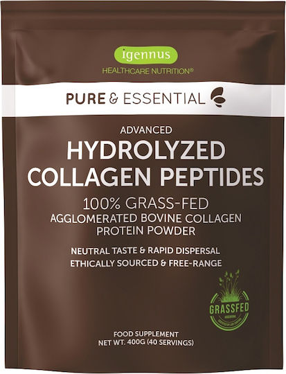 iGennus Pure Essential Advanced Hydrolysed Collagen Peptides 400gr