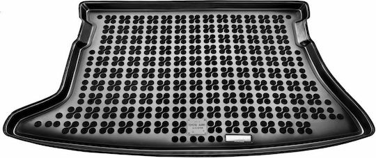 Rezaw Plast Kofferraummatten Wannenartig 1Stück aus Kunststoff für Toyota Auris 2007-2012 Schwarz