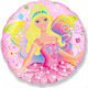 18" Pink Princess Fairy Balloon