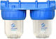 Proteas Filter Sistem De Filtrare A Apei Dublu Alimentare Centrală Diametru 3/4'' EW-021-0122
