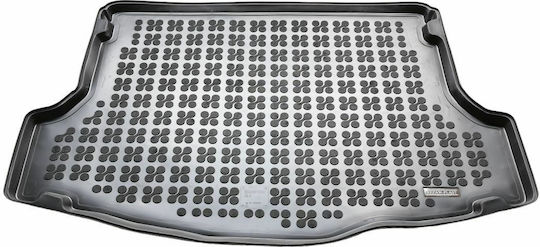 Rezaw Plast Kofferraummatten Wannenartig 1Stück aus Kunststoff für Ssangyong XLV 2015 Schwarz