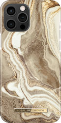 iDeal Of Sweden Fashion Back Cover Πλαστικό Golden Sand Marble (iPhone 12 Pro Max)