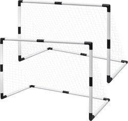 vidaXL Μίνι Football Goals 91.5x48x61cm Set 2pcs