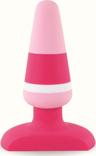 Feelztoys Colors Anal Plug No.2 White / Pink 9cm