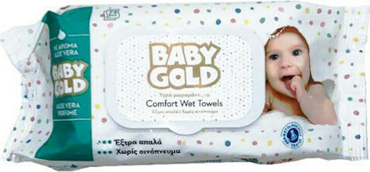 Softline Baby Gold Μωρομάντηλα χωρίς Οινόπνευμα 72τμχ