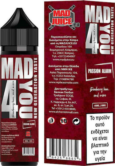 Mad Juice Shortfill Passion Alarm 40ml/60ml 1τμχ