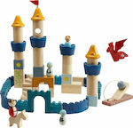 Plan Toys Bausteine Κάστρο με Δράκο Holz für 3+ Jahre 47Stück