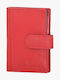 521-111 Leather Men's Wallet Cards Red