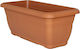 Viomes No 491 Planter Box 45x18cm Terracotta