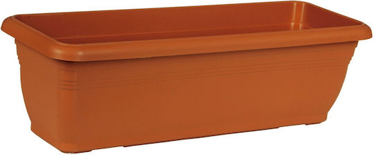 Viomes Blumenkasten Kunststoff Terracotta