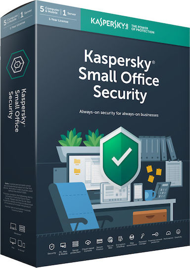 Kaspersky Small Office Security for 11 Devices and 1 Year of Use (Electronic License)
