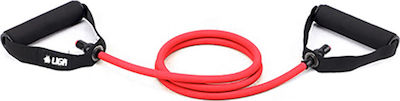 Liga Sport Gymtube Resistance Band Very Hard with Handles Red