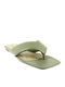 IQ Shoes C1451 Women's Flat Sandals in Green Color 107.C1451