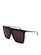 Gucci Damen Sonnenbrille mit Burgundisch Kunststoff Gestell und Lila Linse GG0733S 003