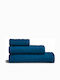 Melinen Facecloth Fresca 50x90cm Dark Blue Weight 500gr/m²