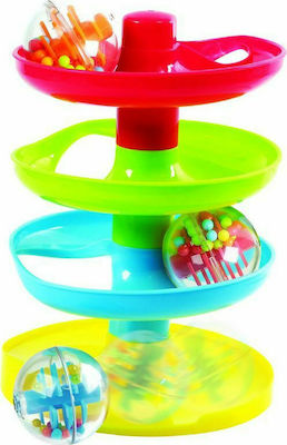 Playgo Stacking Toy Πύργος με Κυλιόμενες Μπάλες for 12++ Months