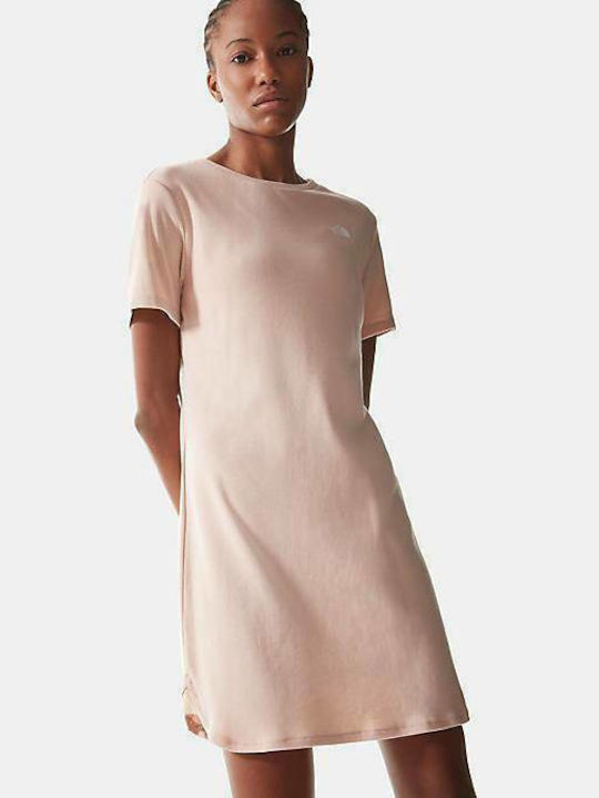 The North Face Mini All Day Φόρεμα Κοντομάνικο Ροζ