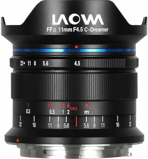 Laowa Cadru complet Obiectiv Foto Venus Optics 11mm f/4.5 FF RL Unghi larg / Macro pentru Montura Canon RF Black