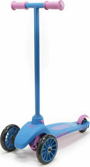 Little Tikes Kids Scooter Lean to Turn 3-Wheel Light Blue
