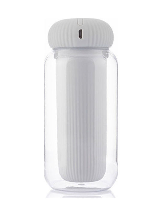 InnovaGoods Lumini LED Dispozitiv de aromaterapie Ultrasonic V0103247 cu temporizator Alb 300ml V0103247