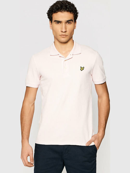 Lyle & Scott Polo Μπλούζα Κοντομάνικη Ροζ
