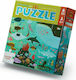 Kids Puzzle Sea bottom for 4+ years old+ Years 60pcs Crocodile Creek