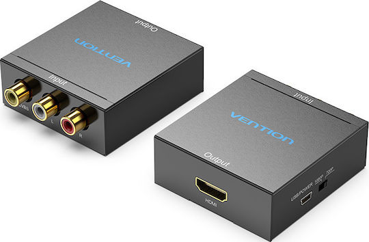 Vention Μετατροπέας RCA female σε mini USB / HDMI female 1τμχ AEFB0