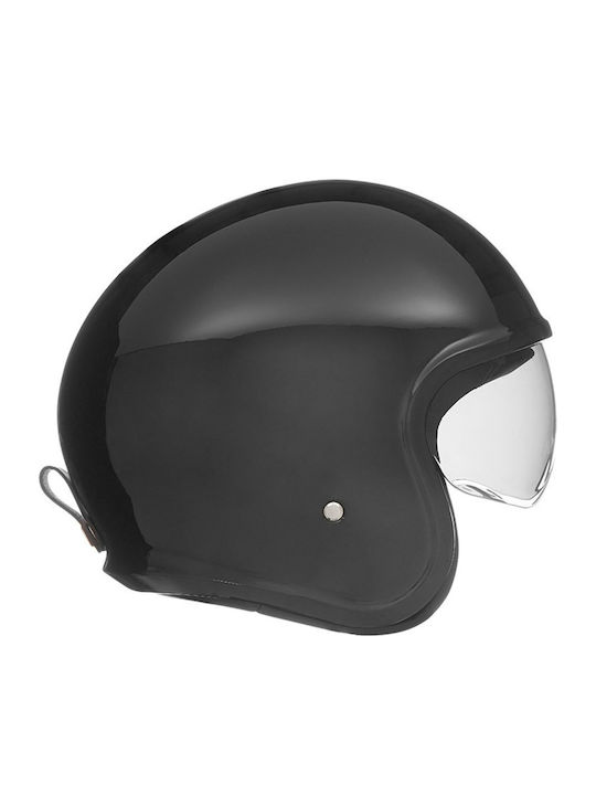 Nox Next Black Glossy Motorcycle Helmet Jet