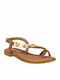 Ragazza Women's Flat Sandals Anatomic in Tabac Brown Color