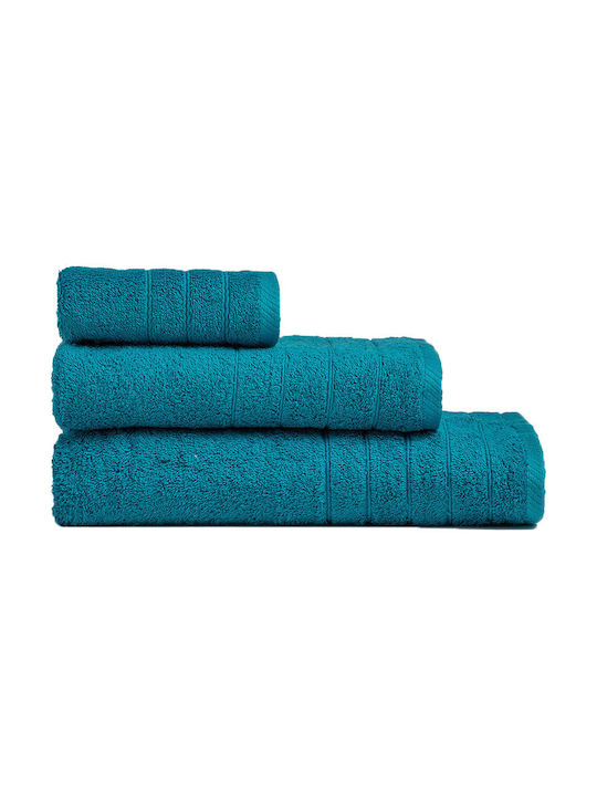 Melinen Bath Towel Fresca 70x140cm Petrol Weigh...