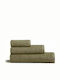 Melinen Hand Towel Fresca 30x50cm Olive Weight 500gr/m²
