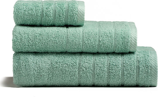 Melinen Πετσέτα Χεριών Fresca 30x50εκ. Aqua Βάρους 500gr/m²