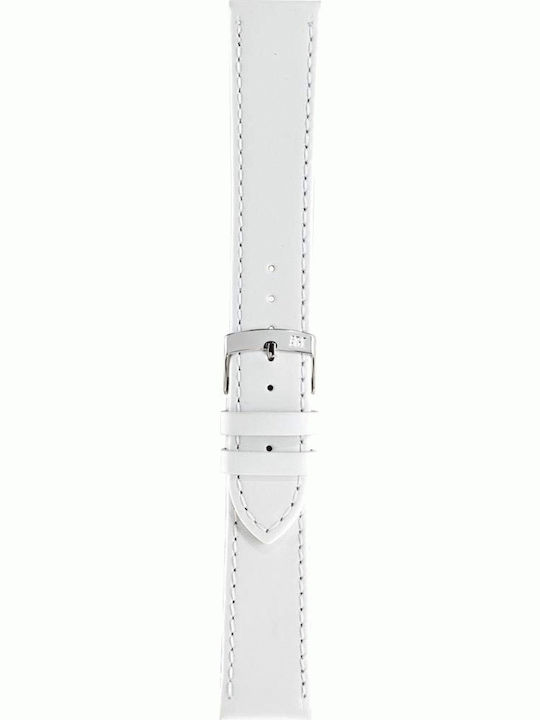 Morellato Sprint Leather Strap White 20mm