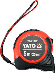 Yato Tape Measure with Auto-Rewind 25mm x 5m