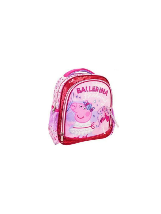 Diakakis Ballerina Schulranzen Rucksack Kindergarten in Fuchsie Farbe 8Es