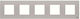 Abb Zenit Switch Frame 5 Positions Horizontal I...