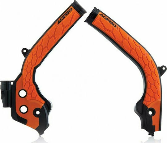 Acerbis X-Grip Motorcycle Frame Protectors KTM 125 SX / 250 SX-F 2016 Orange