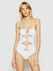 Guess One-Piece Swimsuit White