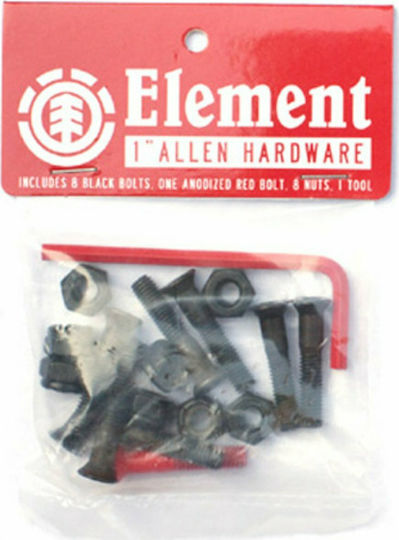 Element Allen HDWR 7-8 Inch Screws & Nuts Skateboard